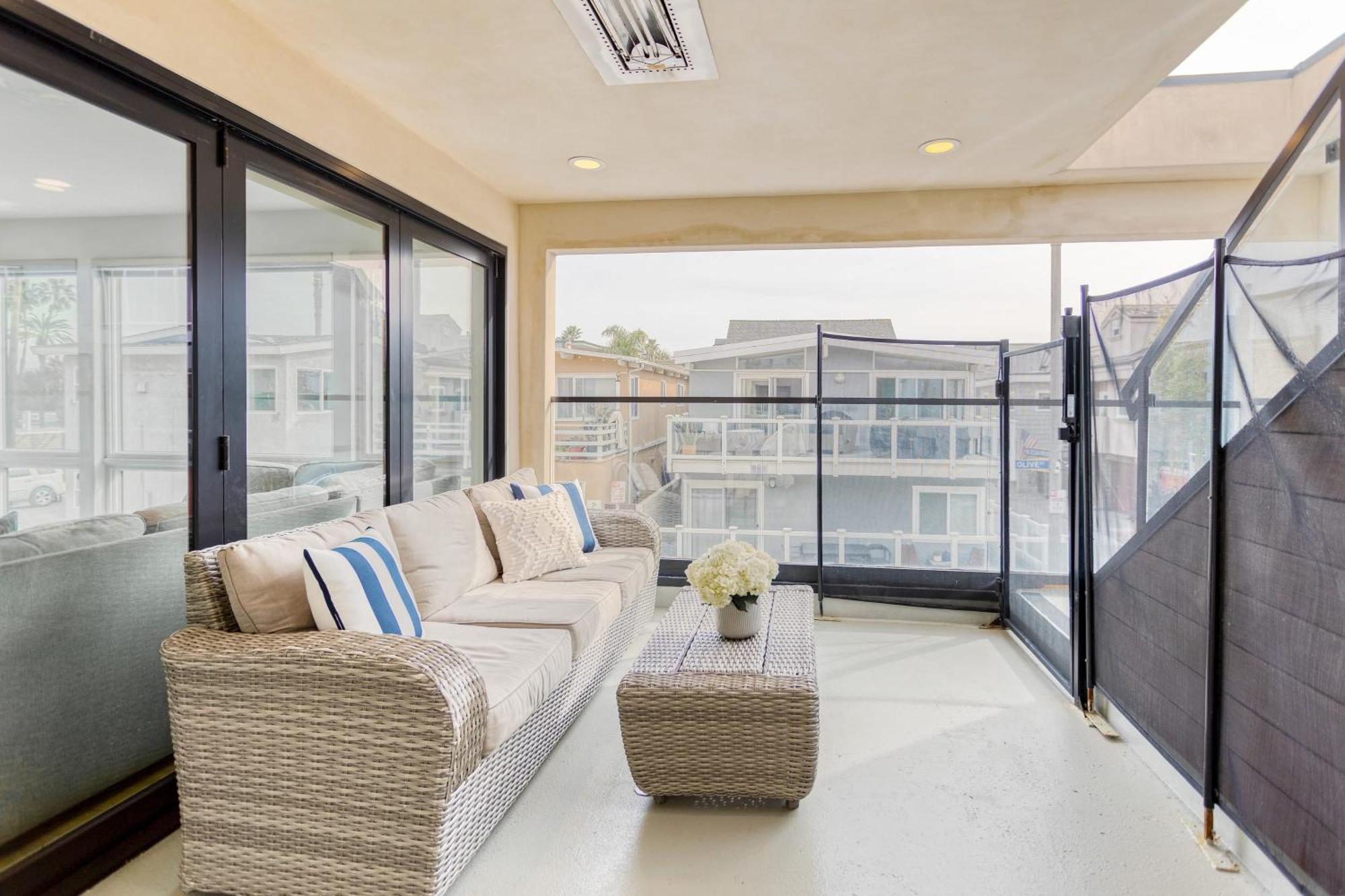 Velvet Sand I By Avantstay Steps To Newport Beach Private Rooftop W Outdoor Kitchen Hot Tub Exterior photo
